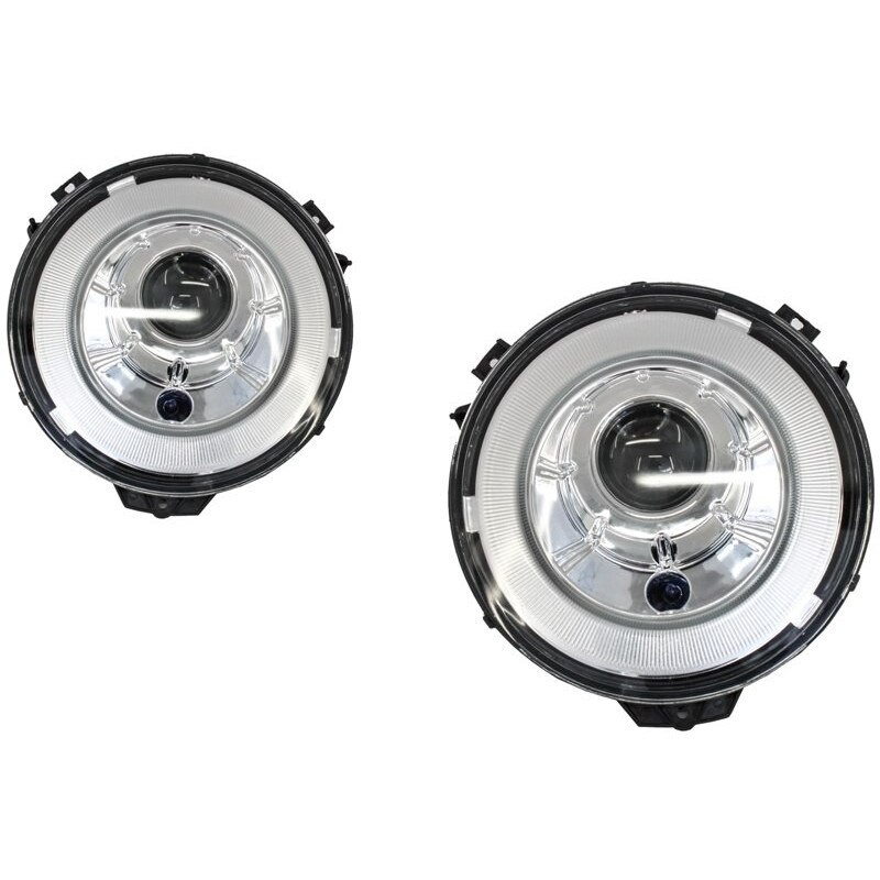 Faruri Bi-Xenon OEM Look compatibil cu MERCEDES W463 G-CLass (2005-2017) Crom
