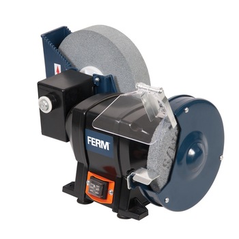 Polizor de banc Ferm, BGM1021, 250W, 220, 2950 rpm, Albastru Polizor de banc Ferm, BGM1021, 250W, 220, 2950 rpm, Albastru