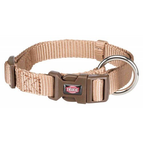 Zgarda Trixie Premium maro caramel S-M 30-45 cm/15 mm 201514