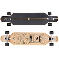 Longboard Raven Solid Negru