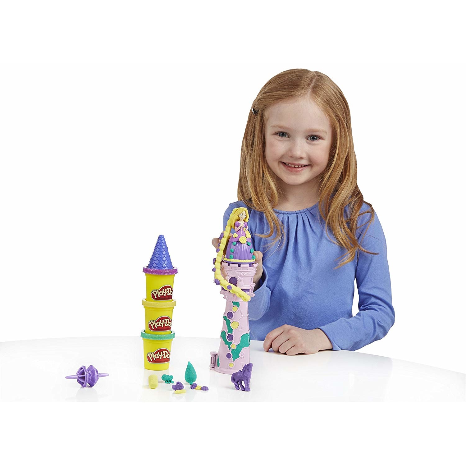 Set interactiv Play-Doh Disney Princess®, Turnul lui Rapunzel, cu