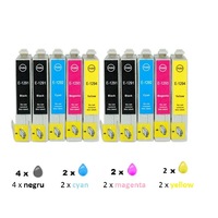 t1291234 set 10 cartuse graphitek compatibile epson t1291234 epson stylus sx 445w sx 425w  bx 535wd bx 635fwdbx 935fwdwf 3520dwf bx 630fw  wf7515wf7525 wf7015 sx235w sx430wsx230sx240wsx435wsx440wsx420w bx305fbx305fwsx620fw imagen 6_0_
0