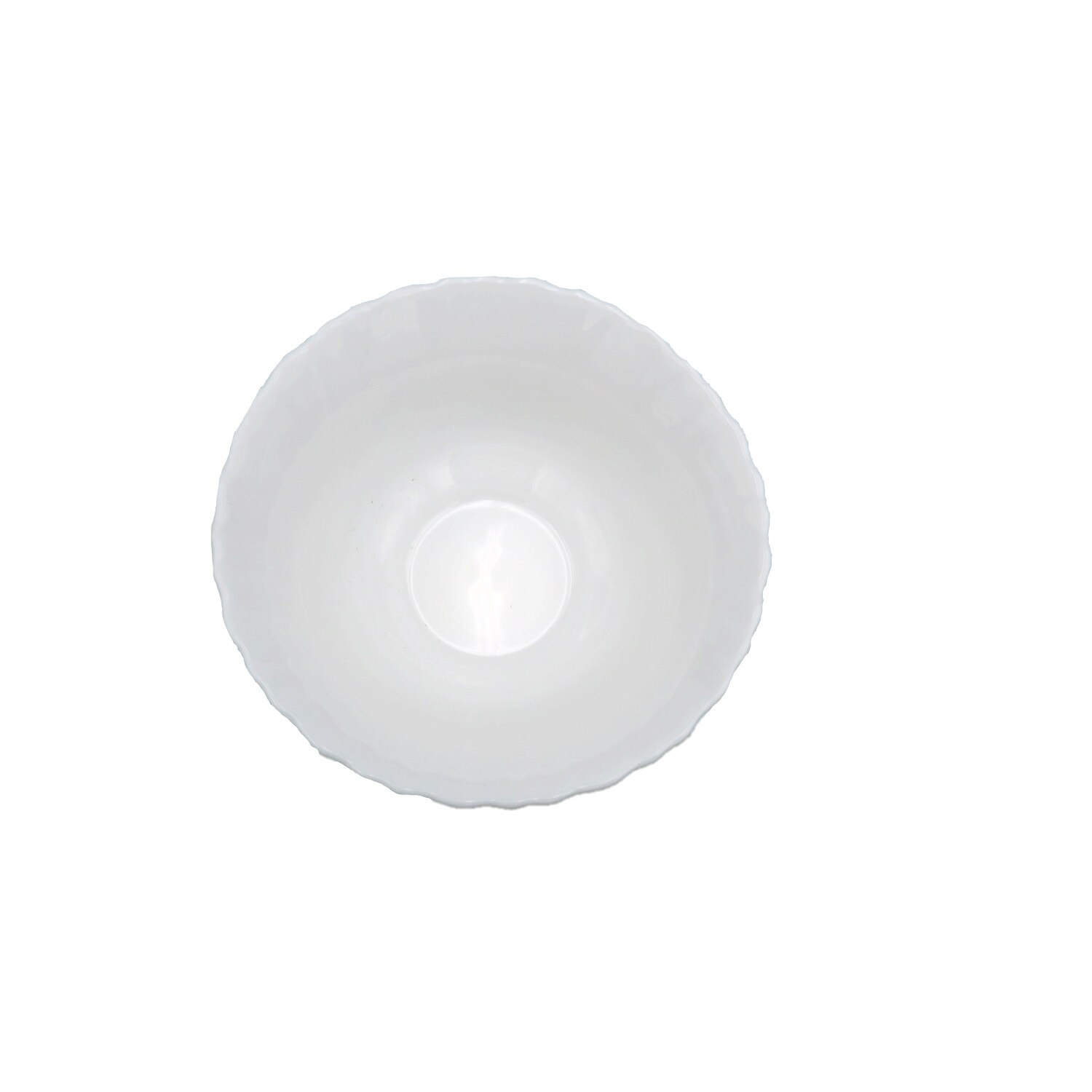 Set 6 boluri, opal, alb,13 cm