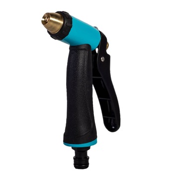 Pistol irigare Zola, cu jet reglabil, negru/albastru Pistol irigare Zola, cu jet reglabil, negru/albastru
