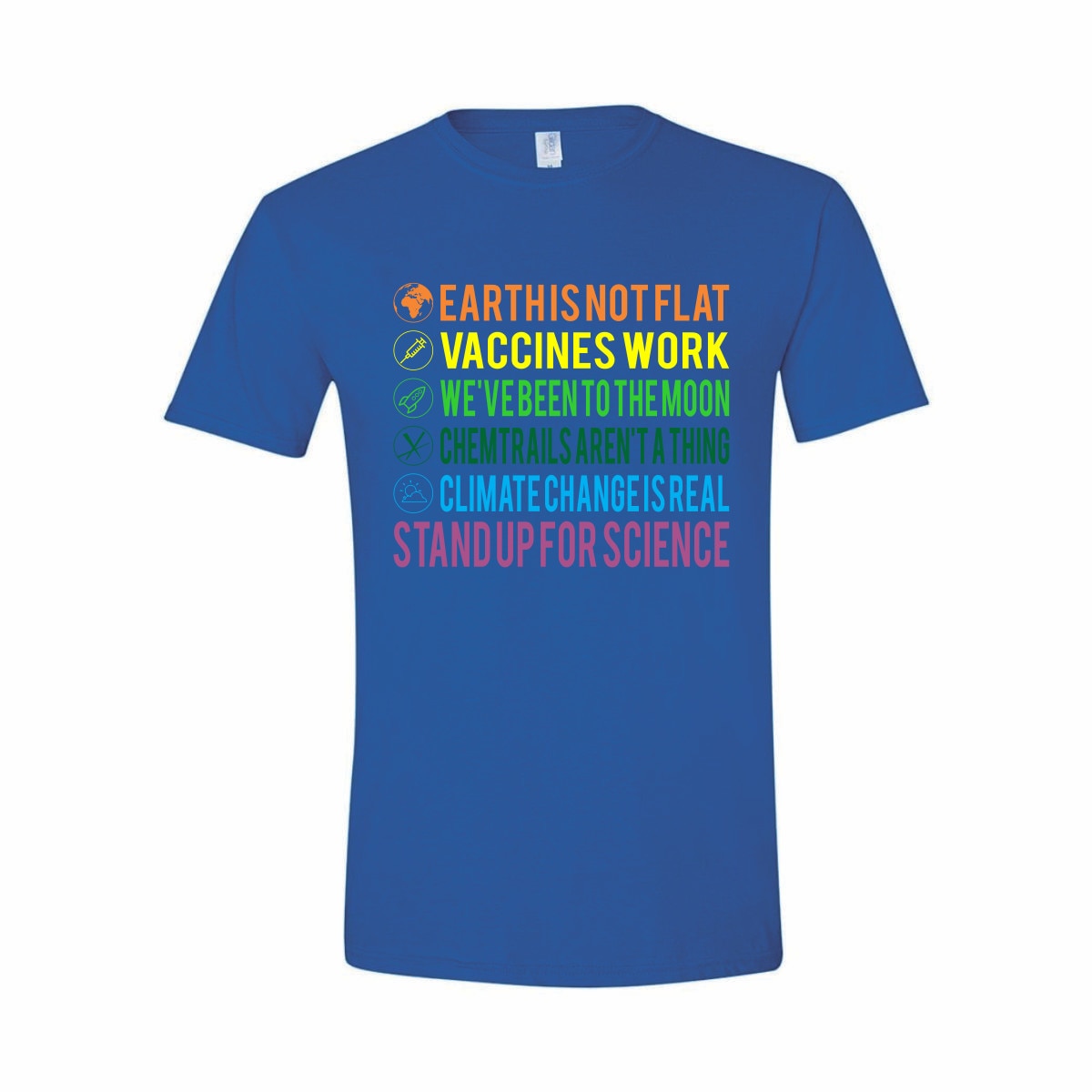 Tricou Personalizat pentru Barbati Albastru Royal, Marimea S - 