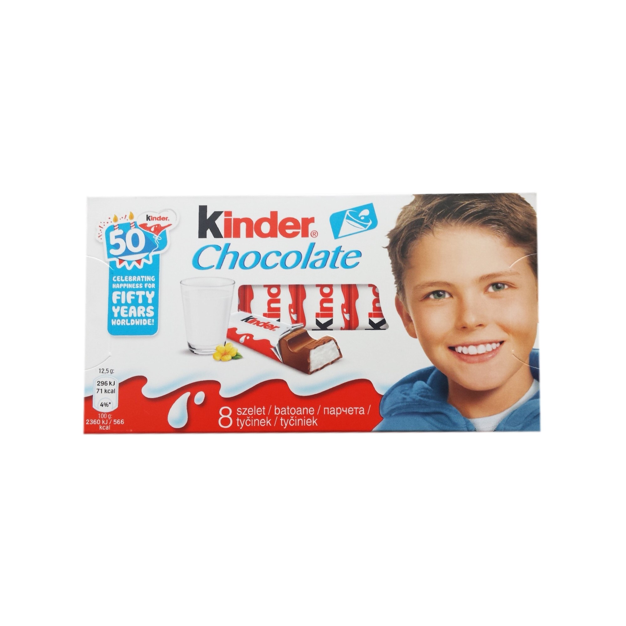 Ciocolata Kinder 100g - 8 batoane