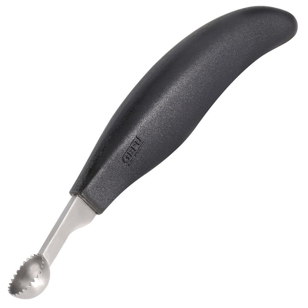 Lingura decorare legume si fructe, zimtata, Gefu, Diametru 1 cm