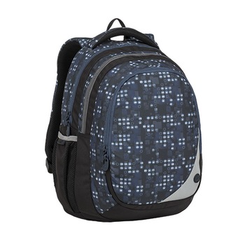 Rucsac Fete/Baieti, Bagmaster, MAXVELL 9 B, Negru/Gri/Albastru, 3 Compartimente, 42 x 32 x 23 cm Rucsac Fete/Baieti, Bagmaster, MAXVELL 9 B, Negru/Gri/Albastru, 3 Compartimente, 42 x 32 x 23 cm