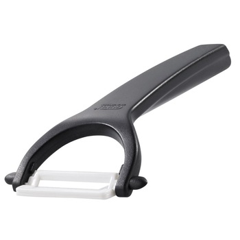 Dispozitiv pentru decojire Gefu, 14 cm, Plastic/Ceramica Dispozitiv pentru decojire Gefu, 14 cm, Plastic/Ceramica