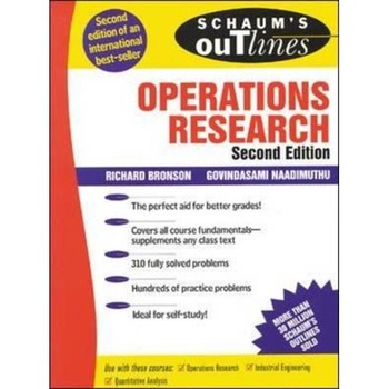 Schaum's Outline of Operations Research Schaum's Outline of Operations Research