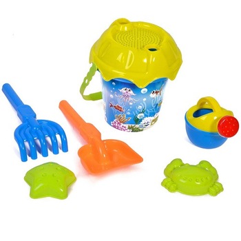 Set nisip, galatusa + accesorii 6 piese Set nisip, galatusa + accesorii 6 piese