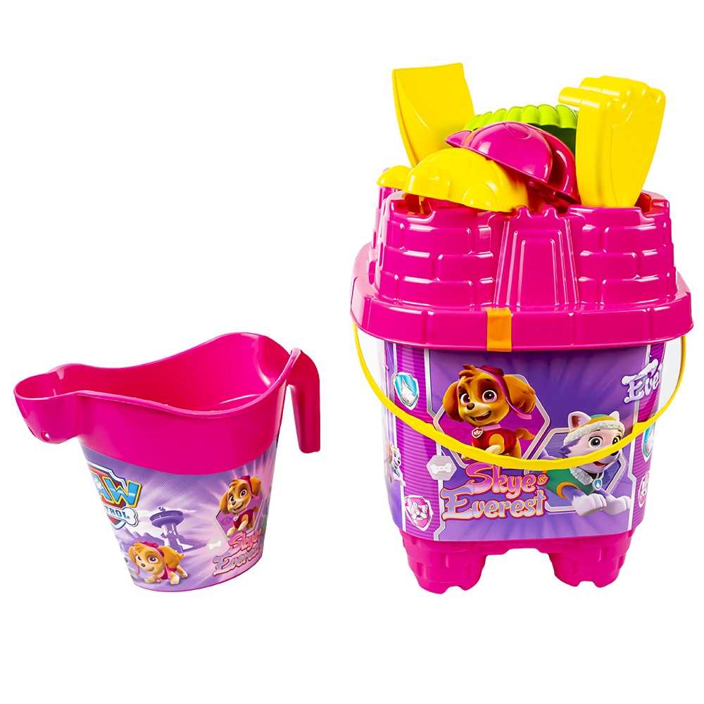 Galetusa pentru nisip castel cu accesorii PAW PATROL , Robentoys
