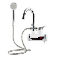 robinet electric de perete pentru incalzit apa cu dus afisaj temperatura lcd putere 3kw apa calda instant debit 2lmin montaj pe perete imagen 3_0_
0