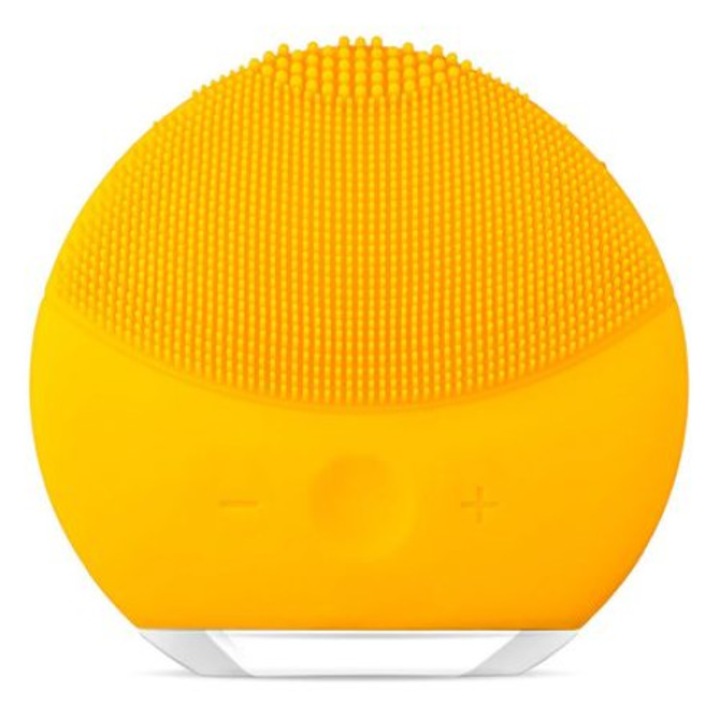 Dispozitiv de curatare faciala ,Galben 8000 oscilatii/minut, hipoalergenic, pentru orice tip de ten, Urban Trends ®