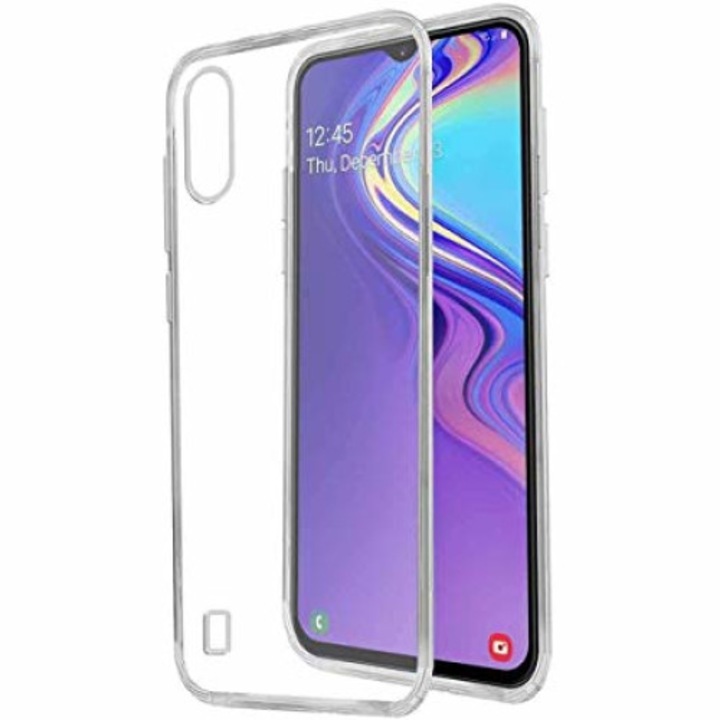 Smart telefon tok, Samsung Galaxy A50 / A30, TPU, átlátszó