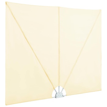 Copertina pliabila de gradina, vidaXL, Tesatura, 400 x 200 cm, Crem Copertina pliabila de gradina, vidaXL, Tesatura, 400 x 200 cm, Crem