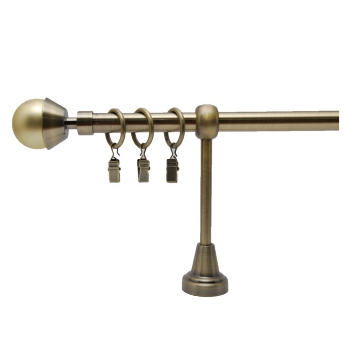 Galerie simpla Melba 16mm, lungime 160 cm, aur antic