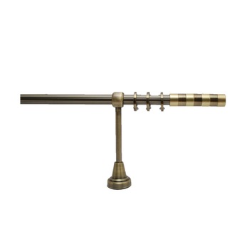 Galerie simpla Sigma 16mm,teava striata cu lungime 200 cm, aur antic Galerie simpla Sigma 16mm,teava striata cu lungime 200 cm, aur antic