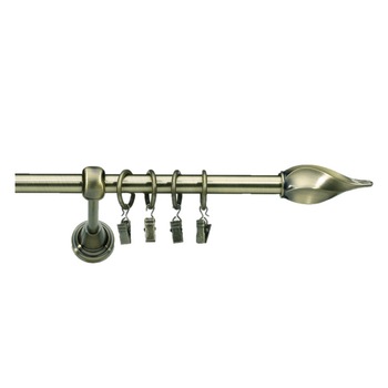 Galerie simpla Twister16mm, lungime 160 cm, aur antic Galerie simpla Twister16mm, lungime 160 cm, aur antic