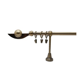 Galerie simpla Flamingo 16mm, lungime 240 cm, aur antic Galerie simpla Flamingo 16mm, lungime 240 cm, aur antic