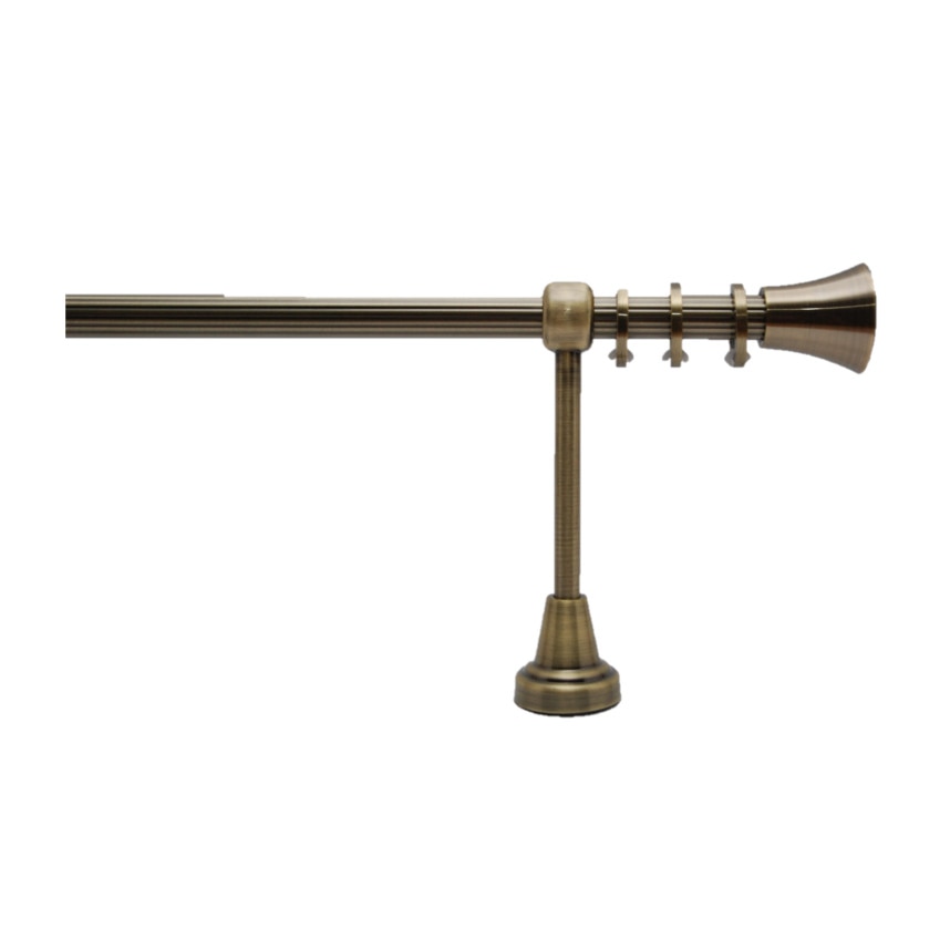 Galerie simpla Prince 16mm,teava striata cu lungime 320 cm, aur antic