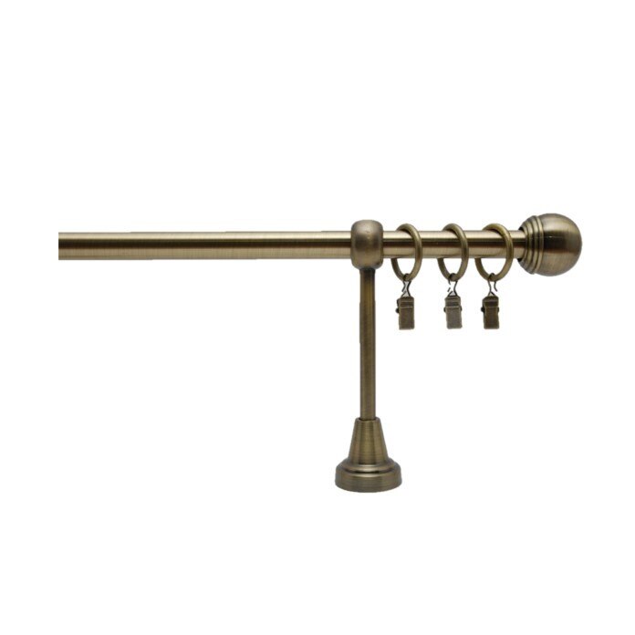 Galerie simpla Todi Max 16mm, lungime 140 cm, aur antic