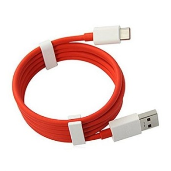 Cablu date ONEPLUS pentru One 3/3T/5, USB la Type-C 1m Rosu Cablu date ONEPLUS pentru One 3/3T/5, USB la Type-C 1m Rosu