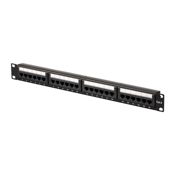 Panou neecranat de conexiuni , Digitus , cat 5e , 24 porturi Panou neecranat de conexiuni , Digitus , cat 5e , 24 porturi