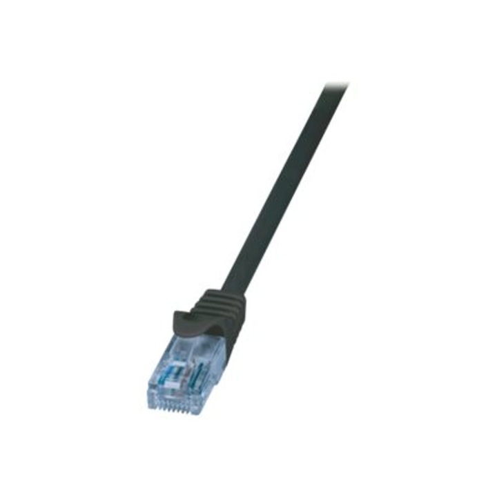 Logilink Patch kábel Econline, Cat.6A, U/UTP, fekete, 2 m (CP3053U)