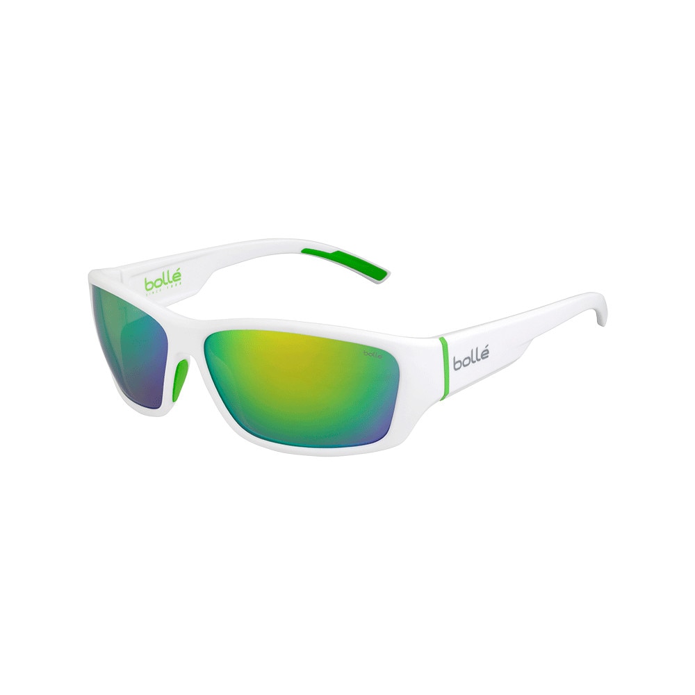 Ochelari Outdoor Bolle Ibex, Alb mat/Verde