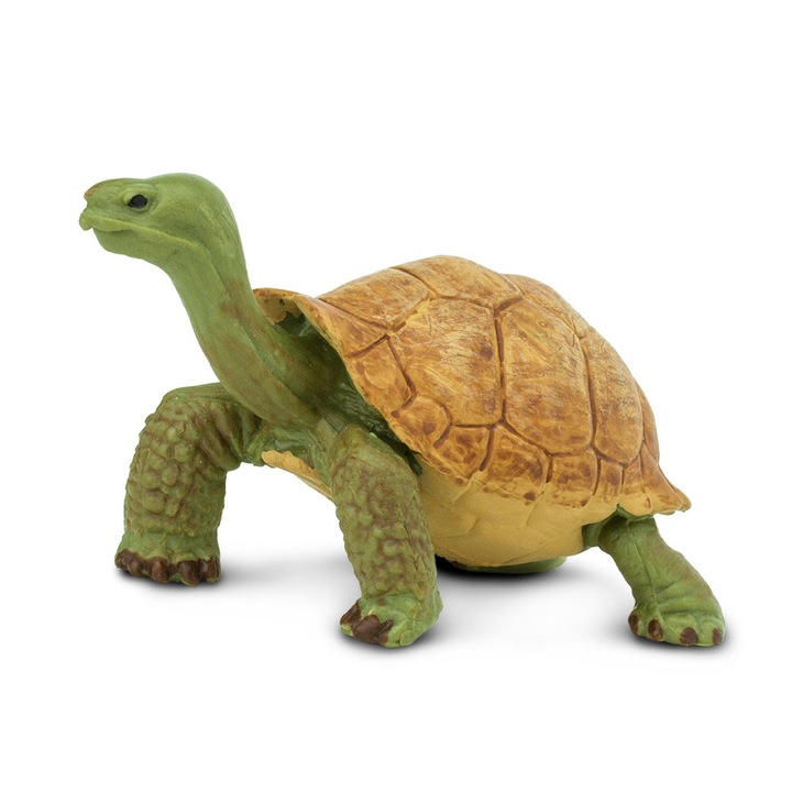 Figurina din plastic vopsita manual, Testoasa Gigant