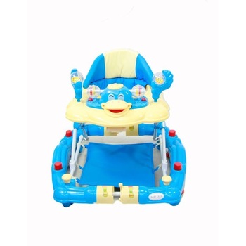 Premergator cu sistem de balansare Baby Care H914 Ratusca, cu melodii, reglabil in 3 trepte de inaltime, Albastru Premergator cu sistem de balansare Baby Care H914 Ratusca, cu melodii, reglabil in 3 trepte de inaltime, Albastru