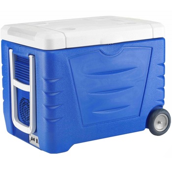 Lada frigorifica auto Orion EC- 45, cu maner si roti pentru transport ,45L Lada frigorifica auto Orion EC- 45, cu maner si roti pentru transport ,45L