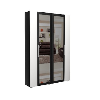 Cuier Dulap Giulia cu Oglinda DUBLU Ferara Cant ABS 0.4 Pal melaminat 16 mm Cuier Dulap Giulia cu Oglinda DUBLU Ferara Cant ABS 0.4 Pal melaminat 16 mm