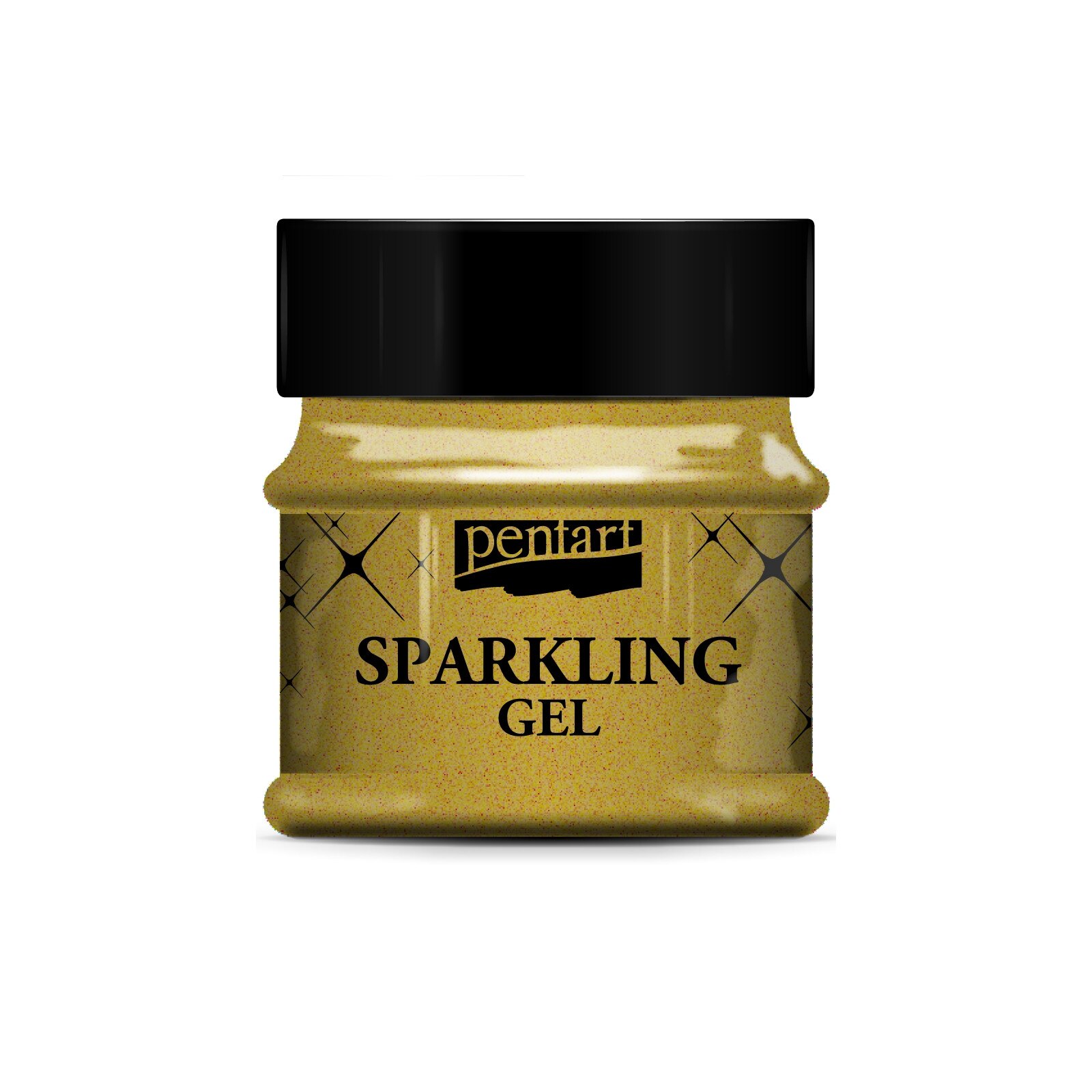Gel lucios Pentart - auriu transparent, 50 ml