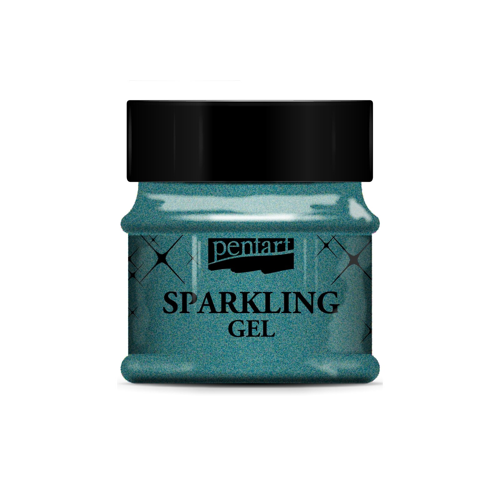 Gel lucios Pentart - argintiu albastrui, 50 ml