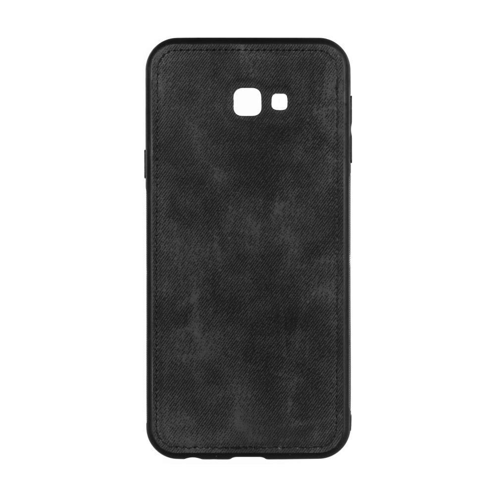 Husa Jeans pentru Samsung Galaxy J4 Plus (2018), Negru