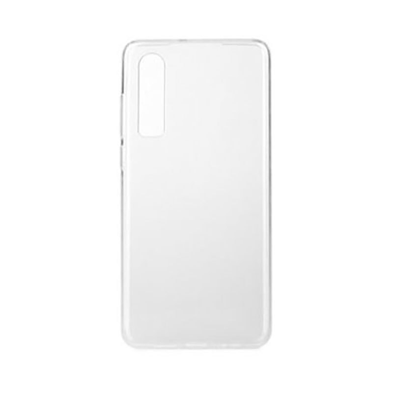 Husa pentru Huawei P30 din silicon, super slim, Transparenta + Folie protectie ecran din silicon, Joyshell