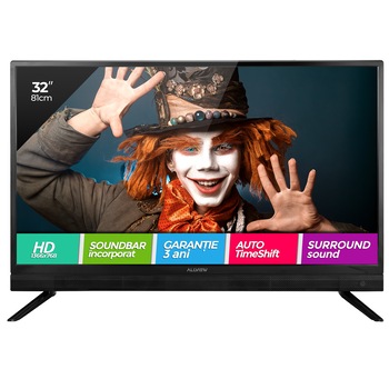 Televizor LED Allview, 81 cm, 32ATC5000-H-SB, HD, Clasa A+ Televizor LED Allview, 81 cm, 32ATC5000-H-SB, HD, Clasa A+
