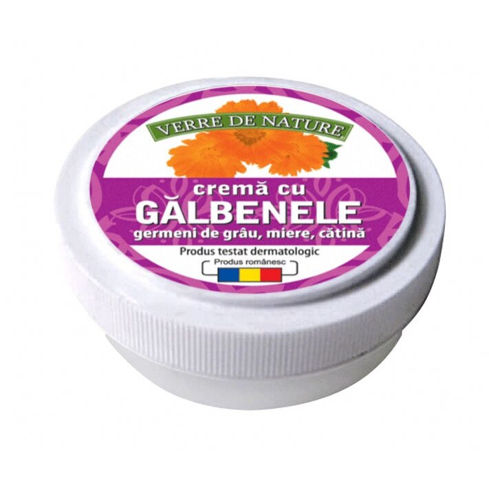 Crema cu galbenele, germeni de grau , miere si catina 15gr