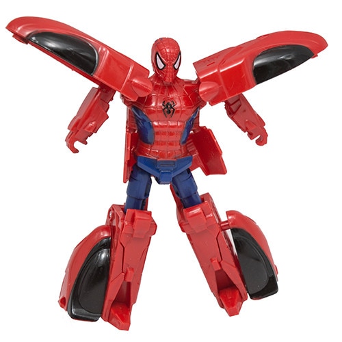 Figurina Spiderman-Avengers Union Legend transformabila in masina