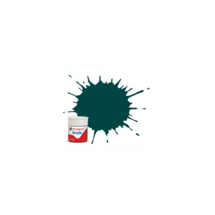 Modellező festék, Humbrol 0239, Akril, Szám 239, British Racing Green Gloss 12 ml