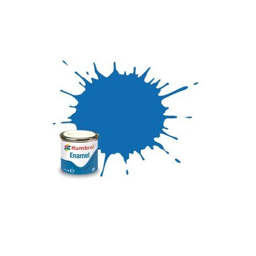 Vopsea modelism Humbrol 0566 Email Numar 52 Baltic Blue Metallic 14 ml