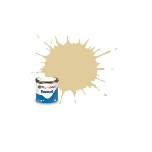 Vopsea modelism Humbrol 1331 Email Numar 121 Pale Stone Matt 14 ml