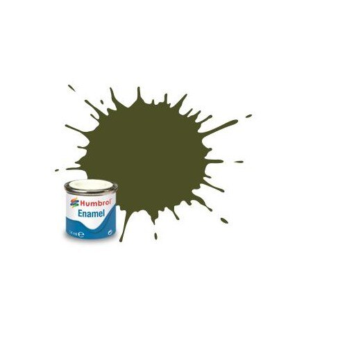 Vopsea modelism Humbrol 1688 Email Numar 155 Oive Drab Matt 14 ml