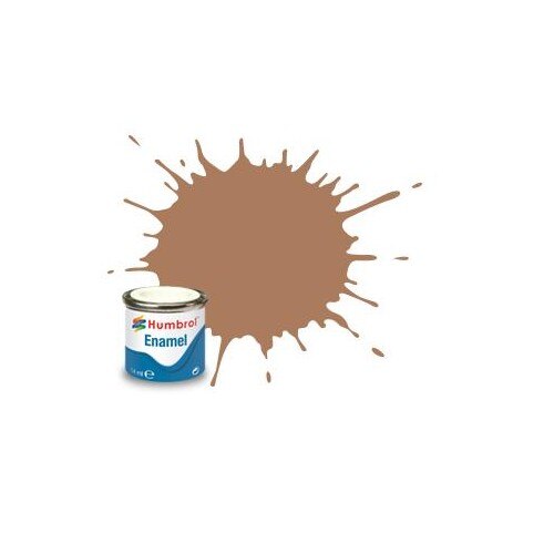 Vopsea modelism Humbrol 1300 Email Numar 118 US Tan Matt 14 ml