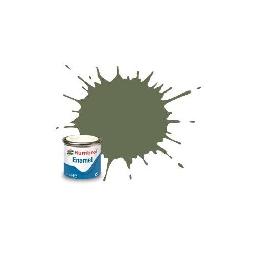 Vopsea modelism Humbrol 1167 Email Numar 105 Marine Green Matt 14 ml