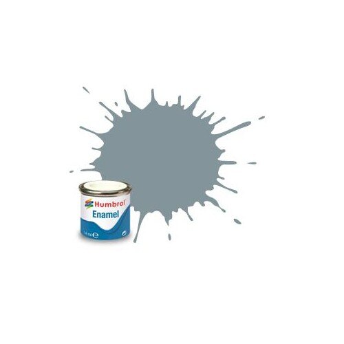 Vopsea modelism Humbrol 0967 Email Numar 87 Steel Grey Matt 14 ml