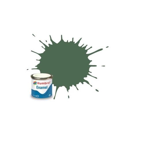 Vopsea modelism Humbrol 0847 Email Numar 76 Uniform Green Matt 14 ml