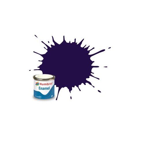 Vopsea modelism Humbrol 0758 Email Numar 68 Purple Gloss 14 ml